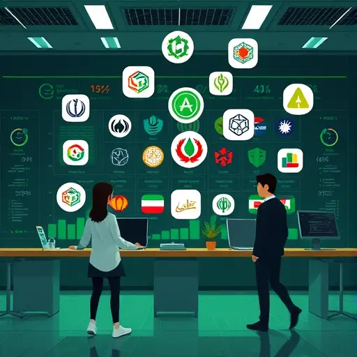 animated illustration of a diverse set of AI-