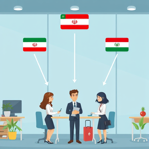 cartoon-style illustration showing multiple API request arrows pointing to different AI voice models (ChatGPT, Claude, Gemini)