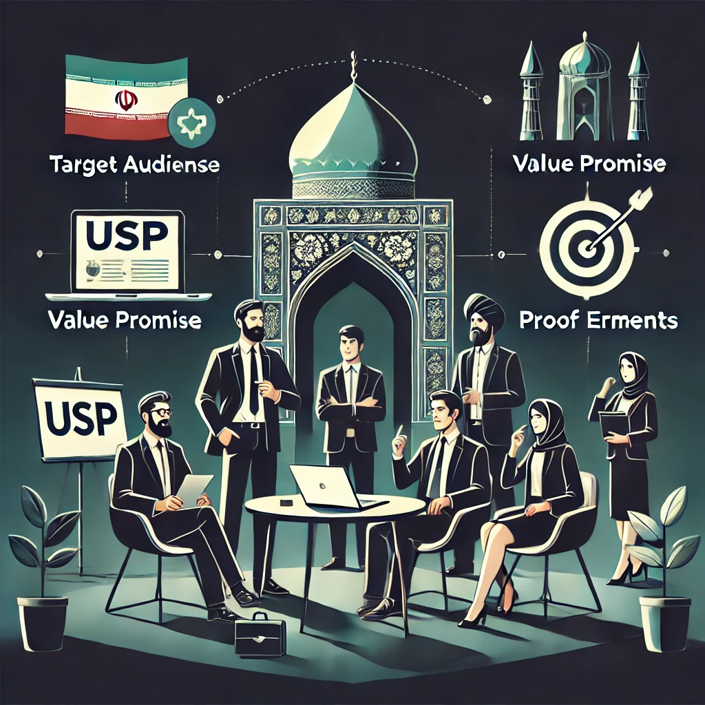 clean illustration of a USP framework: