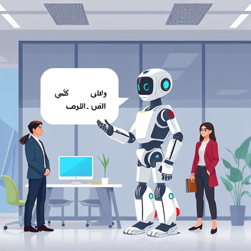 modern illustration with classic chatbot bubble morphing into a multitasking robot, showing evolution from simple Q&A to automated smart tasks, clean, no text