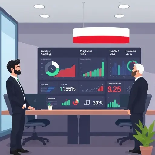 animated illustration of an AI-