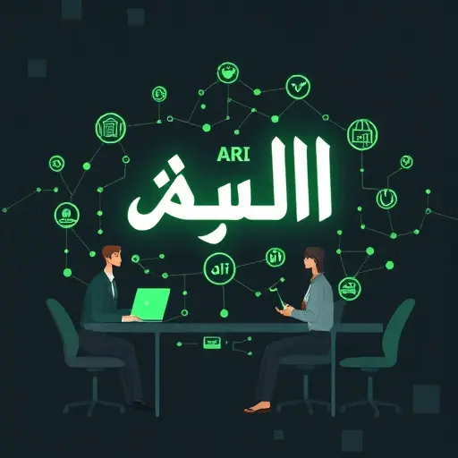 abstract representation of AI-(no real text)