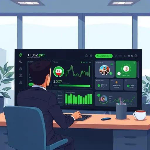 illustration of an Iranian user accessing multiple AI models (ChatGPT, Claude, Gemini)
