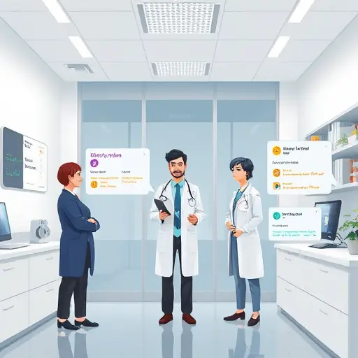 illustration of AI-assisted e-