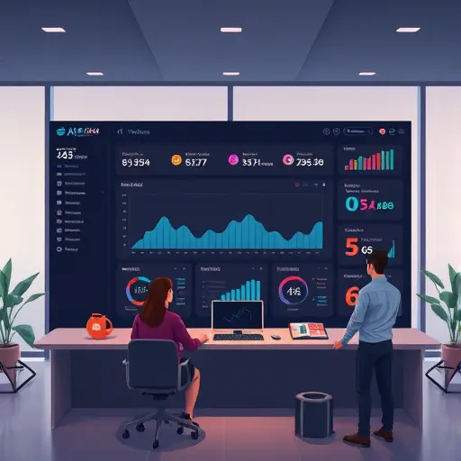 animated illustration of AI-