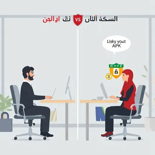 comparison chart style illustration:; minimal, text-free