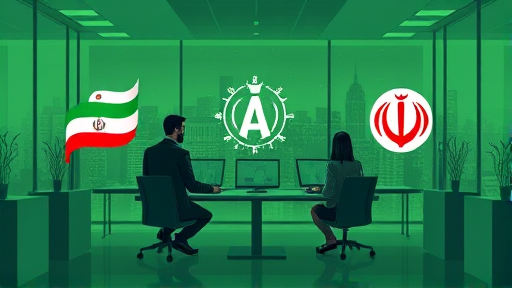 modern logo gallery, AI generated logos, animation style, green and dark color theme, technology background, text-free