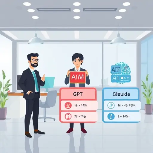 comparison chart of top AI math models (GPT, Gemini, Claude)