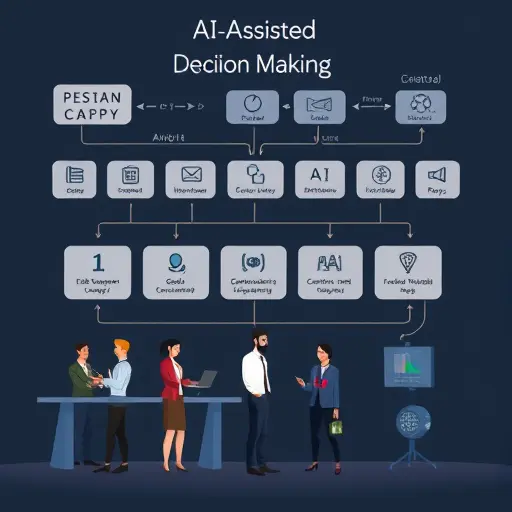 animated flowchart of AI-