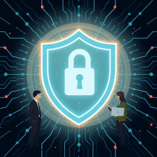 privacy and data security illustration: