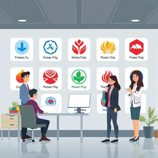 modern illustration of various logo file formats (SVG, PNG)