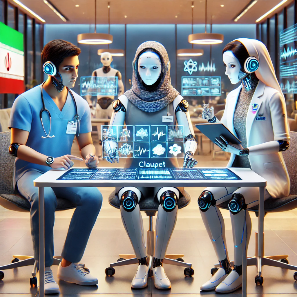 three animated AI avatars (ChatGPT, Claude, Gemini)