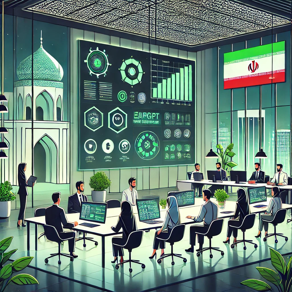 animated comparison chart or infographic showing GapGPT platform features vs.