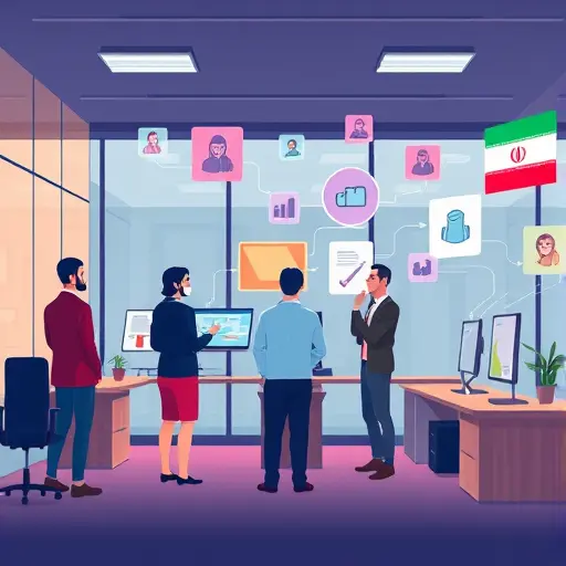 colorful animated illustration of AI-