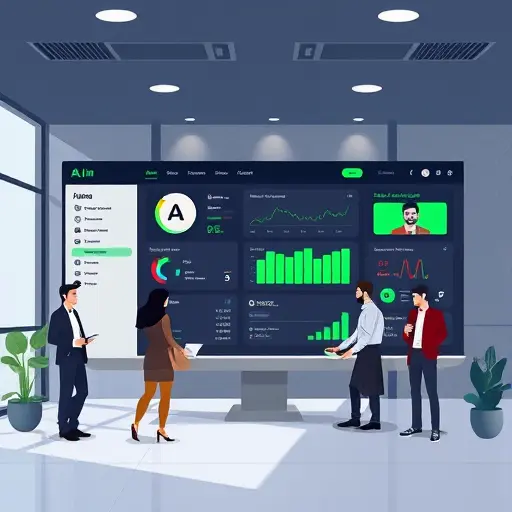 animated illustration of AI-