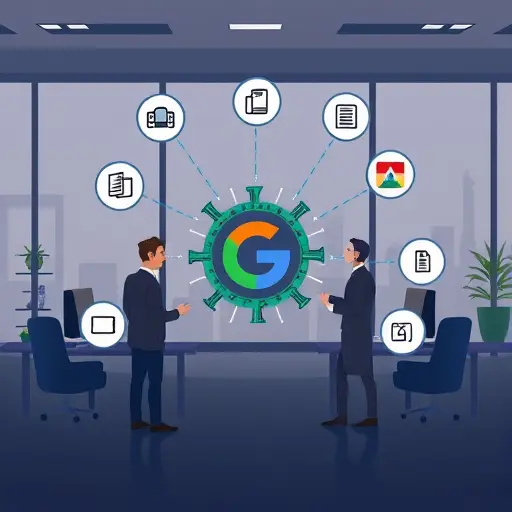 clean animated illustration of Google Gemini’#94d3a2
