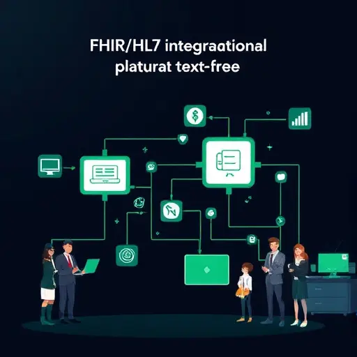 abstract illustration of FHIR/HL7
