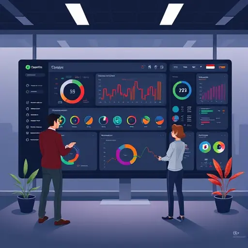 clean animated dashboard illustration showing multi-model switcher (ChatGPT, Claude, Gemini)