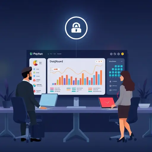 (ChatGPT, Claude, Gemini) with secure access icon, Iranian geometric patterns, dark UI, text-free