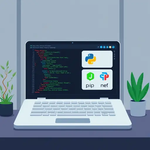 animated setup illustration: