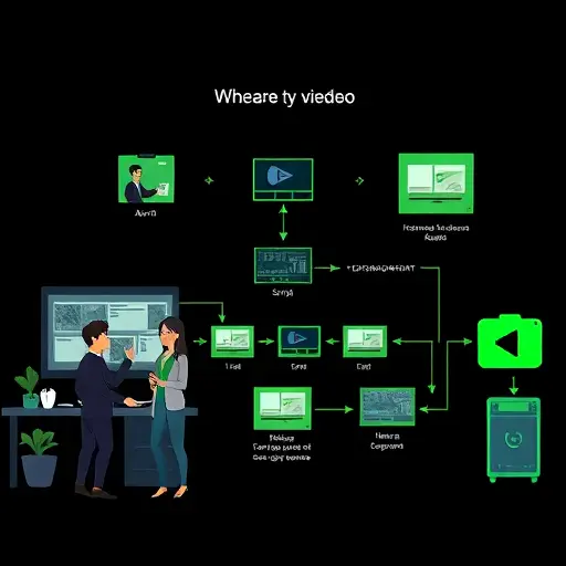 storyboard to video pipeline illustration, icons for script, prompt, camera movement, seed/