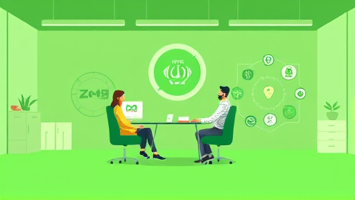 animated illustration of AI-
