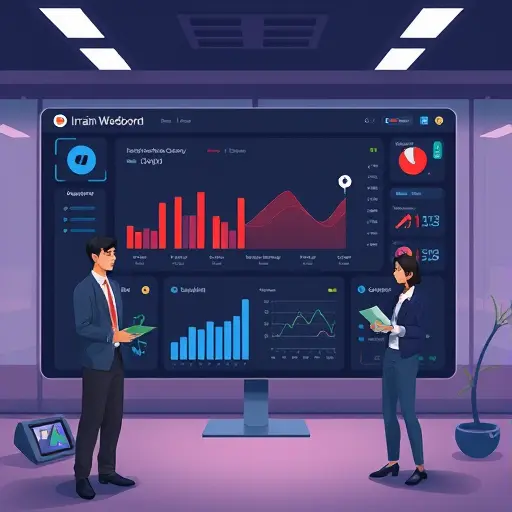 modern animated dashboard illustration of an Iranian AI platform, dark UI matching #171717
