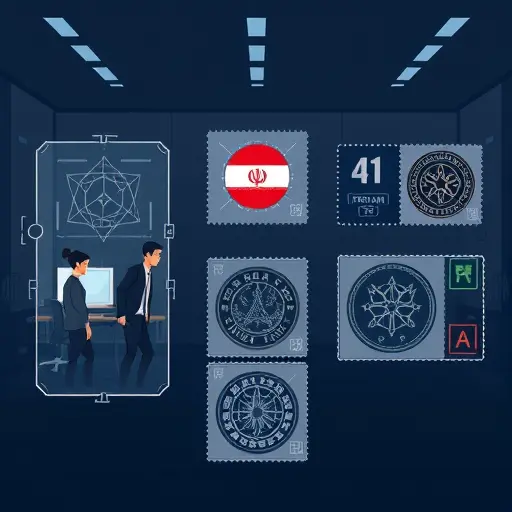 clean animated illustration of an AI-