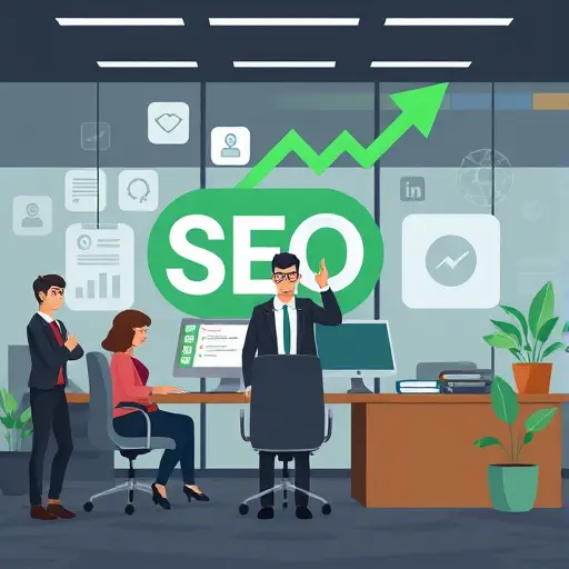 SEO optimization illustration: