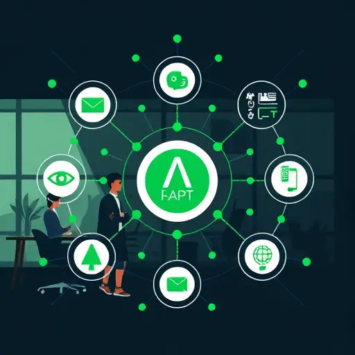 abstract illustration of multiple AI models interconnected (ChatGPT, Claude, Gemini icons as neutral generic symbols)