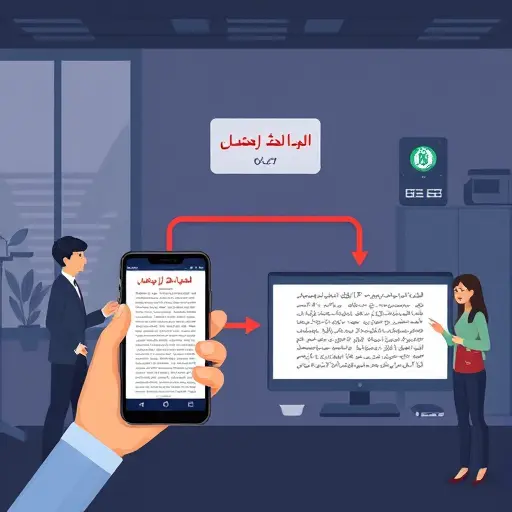 animated illustration of an OCR pipeline: