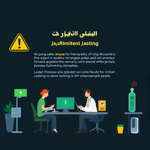 warning and safety tips for intermittent fasting, animated icons (doctor, caution sign, glucose meter, water bottle)