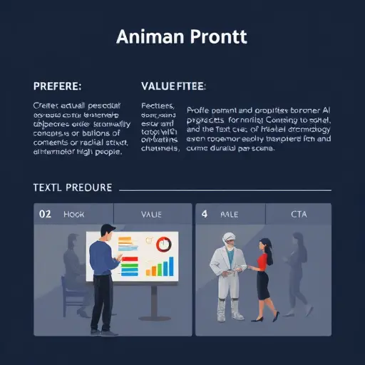 clean infographic of prompt structure for AI video: hook, value, CTA, style cues, duration per scene;