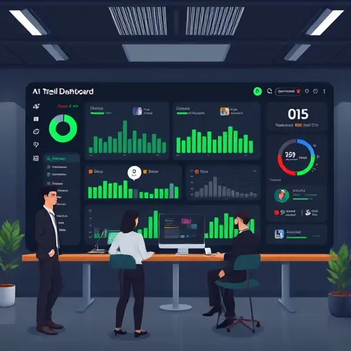 clean animated dashboard showing multiple AI models (ChatGPT, Claude, Gemini)