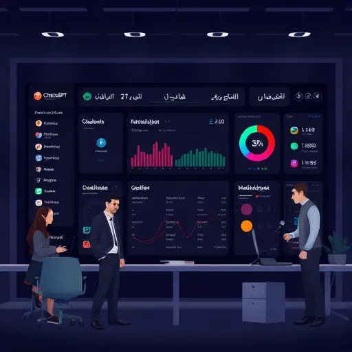 modern dark-themed illustration showing a unified AI dashboard with model switches (ChatGPT, Claude, Gemini)