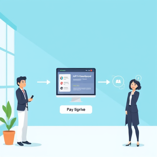 simple animated API data flow diagram:(ChatGPT, Claude, Gemini), Iranian-