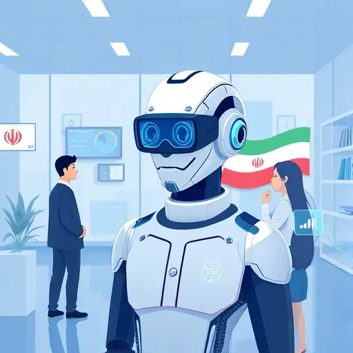 illustration of an AI-