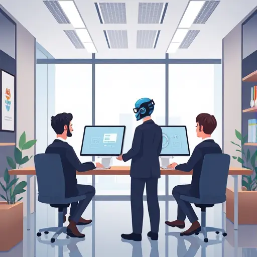 colorful animated icons representing different AI models (ChatGPT, Claude, Gemini)