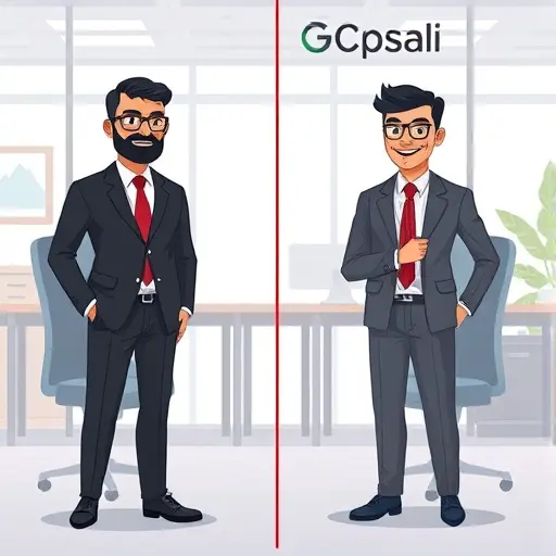 animated comparison infographic, showing Iranian AI platform (GapGPT) with cost-