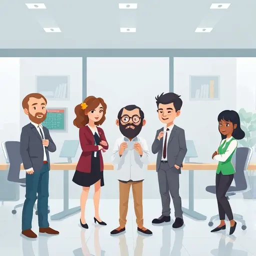 cartoon-style illustration of diverse AI models (ChatGPT, Claude, Gemini)