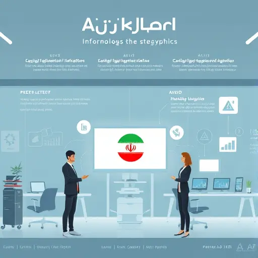 step-by-step infographic showing the process of AI-