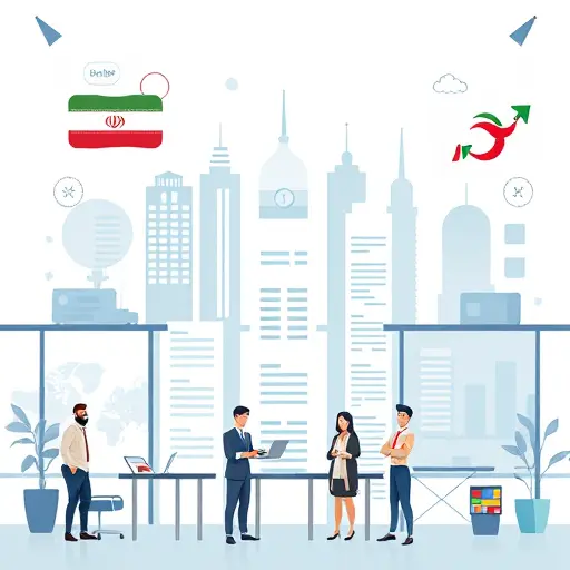 modern illustration showing diverse industries (finance, healthcare, education, marketing, content creation)