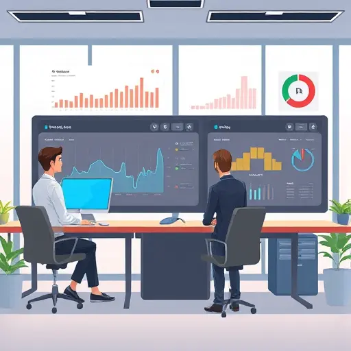 animated dashboard showing Claude and Gemini AI models as distinct assistants managing digital calendar, smart notifications, and to-