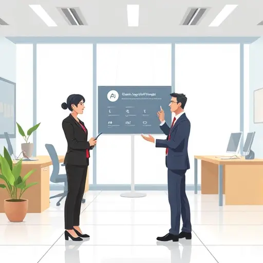 step-by-step animation showing signing up to an AI platform, user-