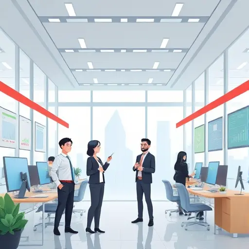 modern API endpoint architecture, animated client-