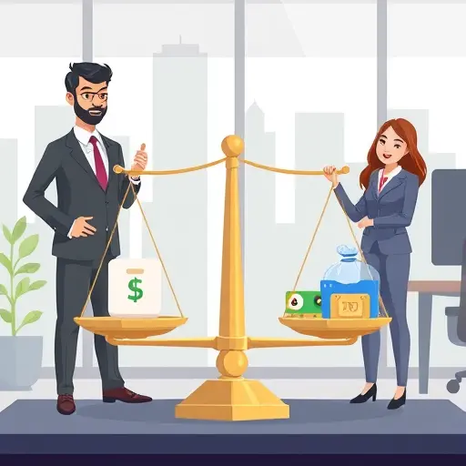 fun animated infographic: a scale balancing dollars vs./Google API icons, highlighting local payment and no VPN, cartoon style, no text