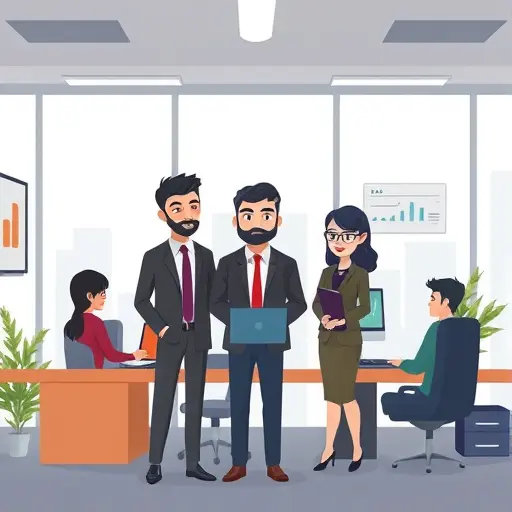 animated illustration of secure API access, cartoon-