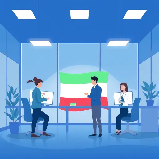 /blue colors, text-free