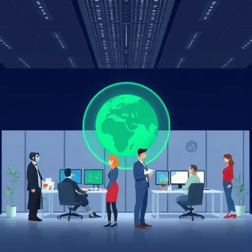 symbolic illustration, traditional API (locked behind VPN wall) vs. GapGPT (open, seamless tunnel)/