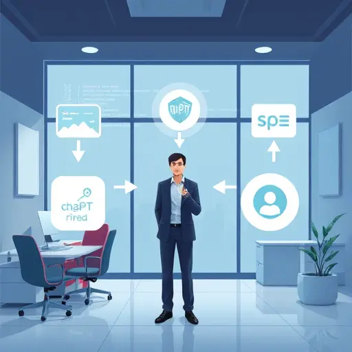 .js code snippets, arrows to GapGPT API, and flow to three model icons (ChatGPT, Claude, Gemini)